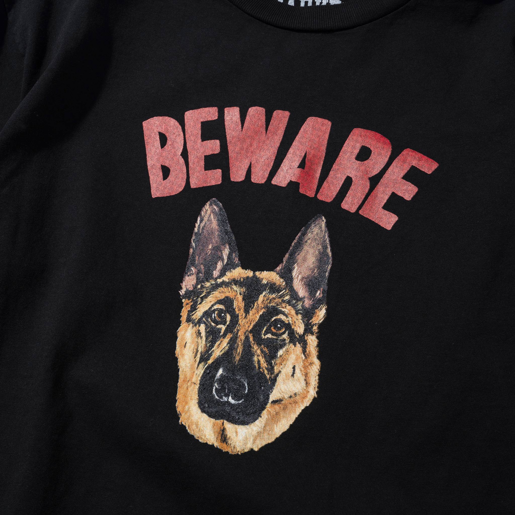 BEWARE SIGN T-SHIRT