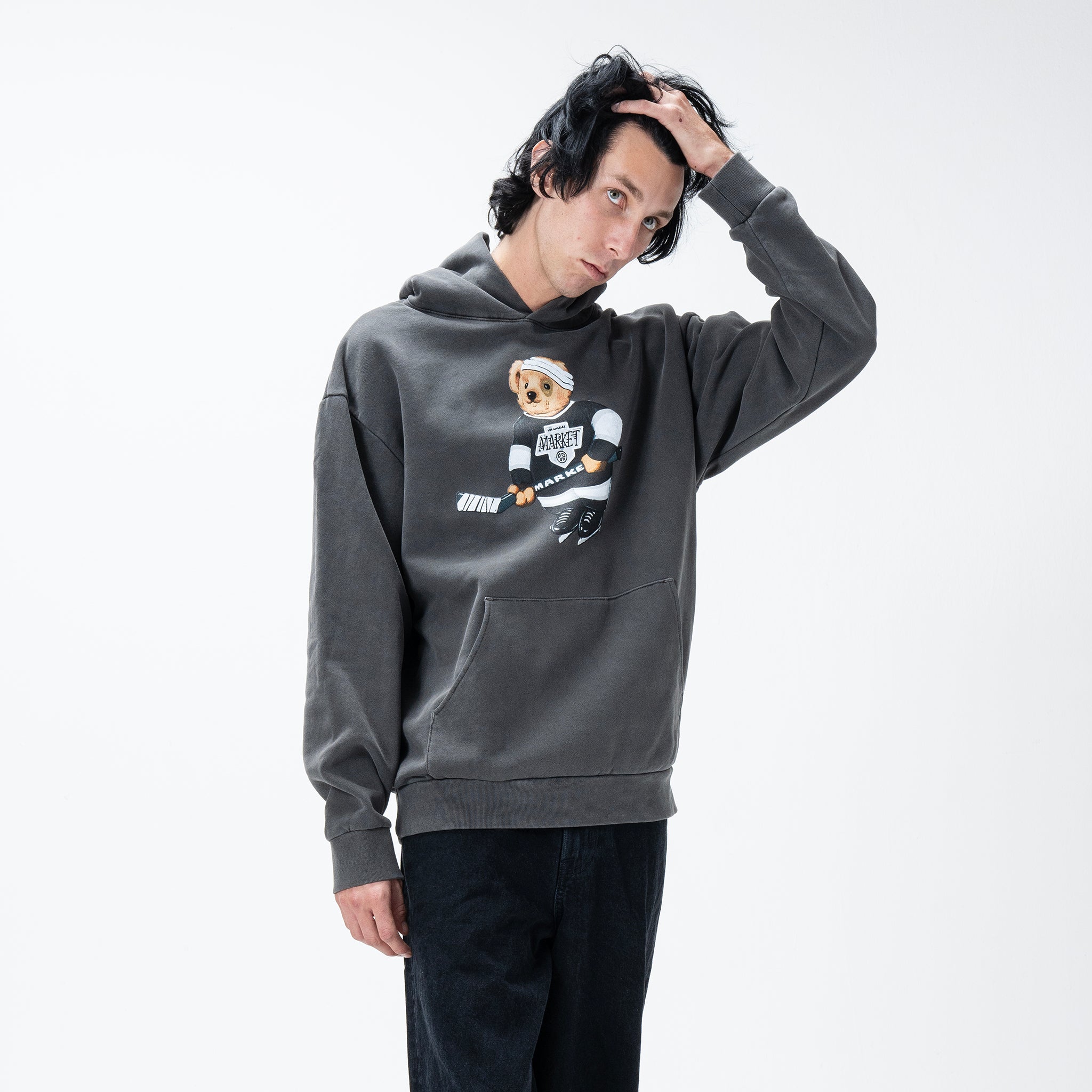 HOCKEY BEAR HOODIE