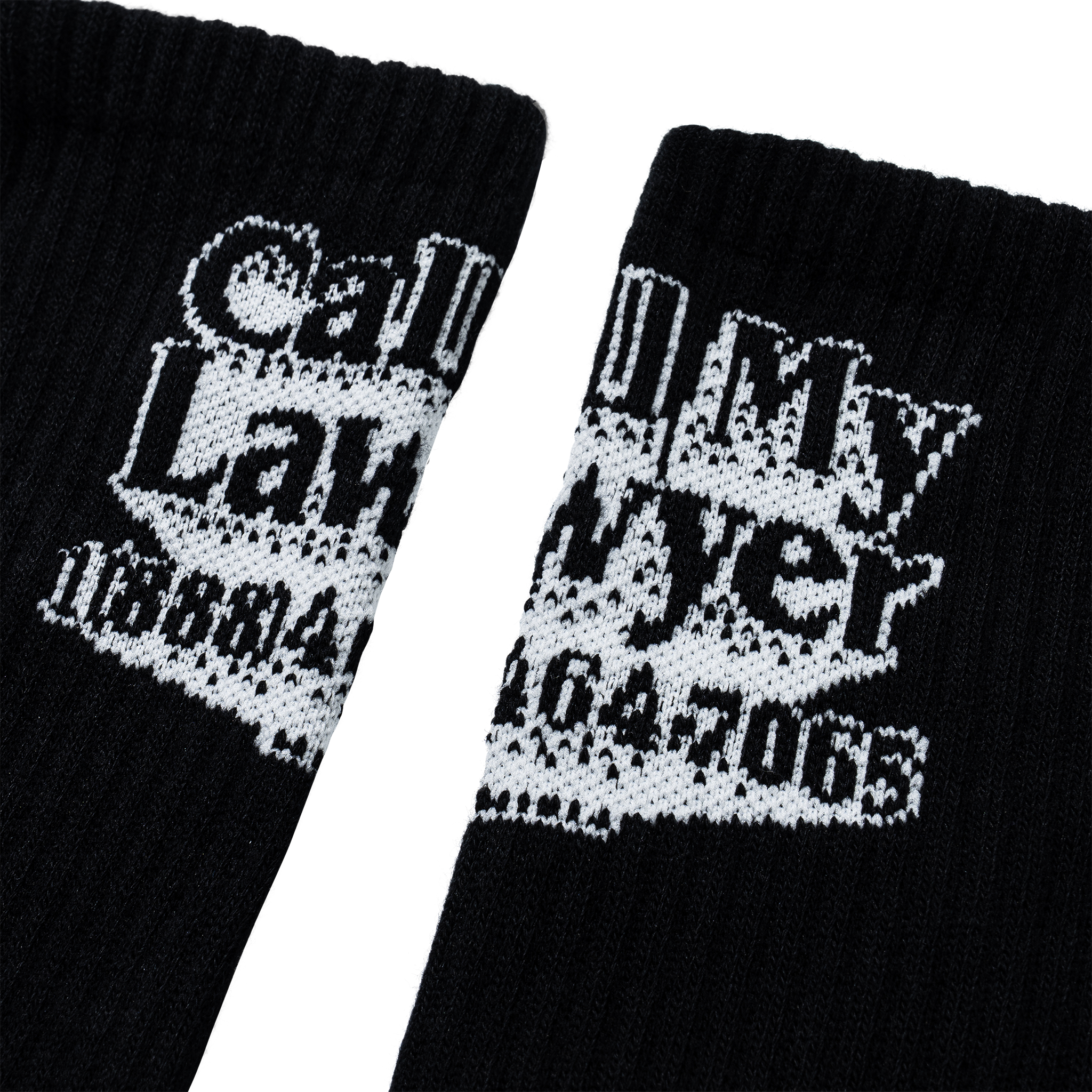 CML CREW SOCKS - BLACK