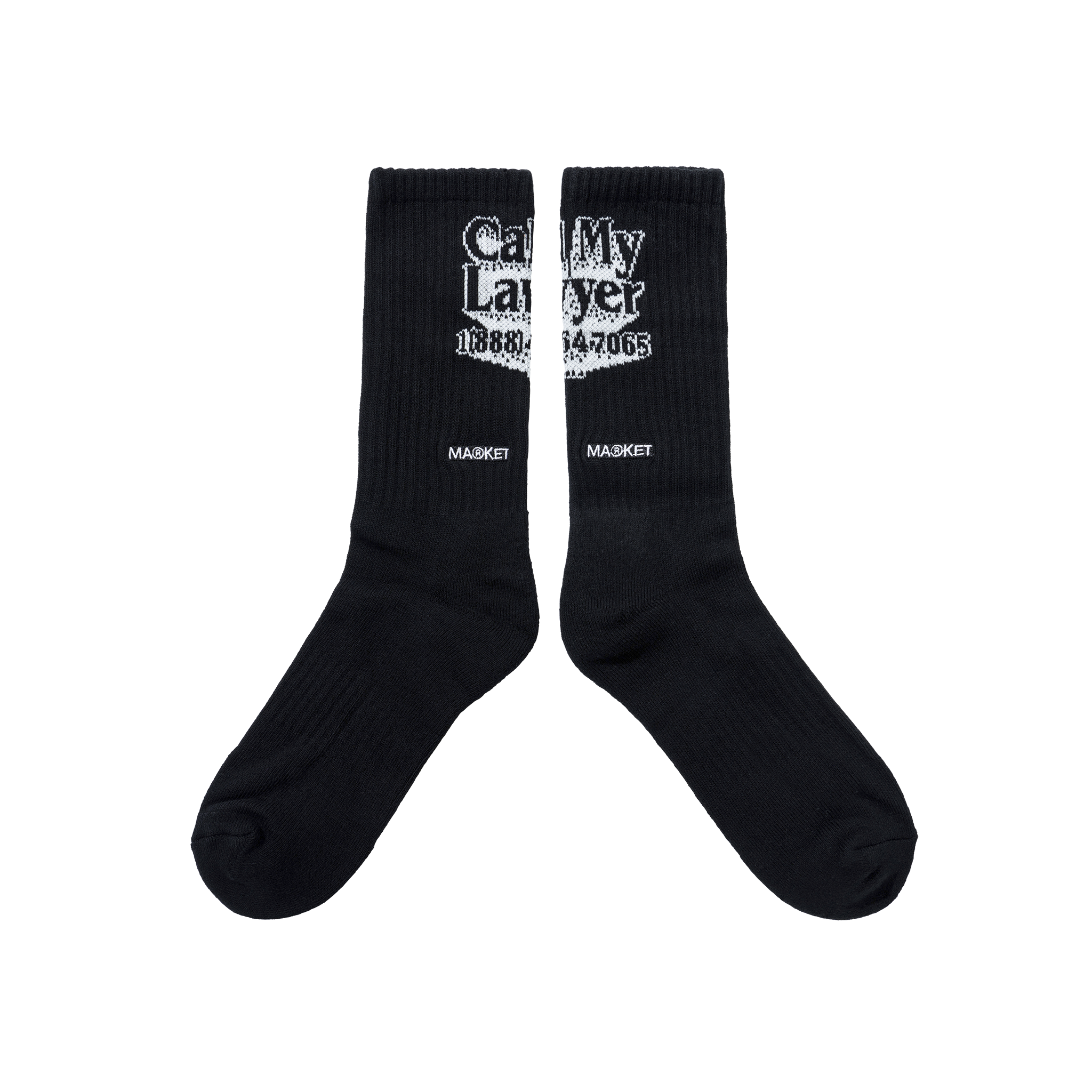 CML CREW SOCKS - BLACK