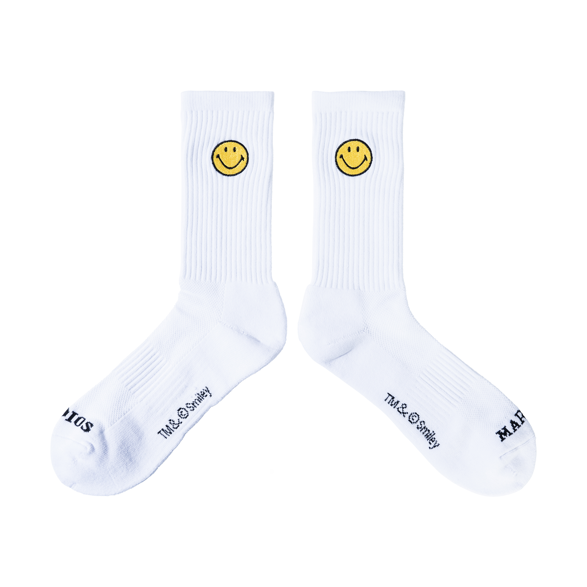 SMILEY BADGE SOCKS - 3PK