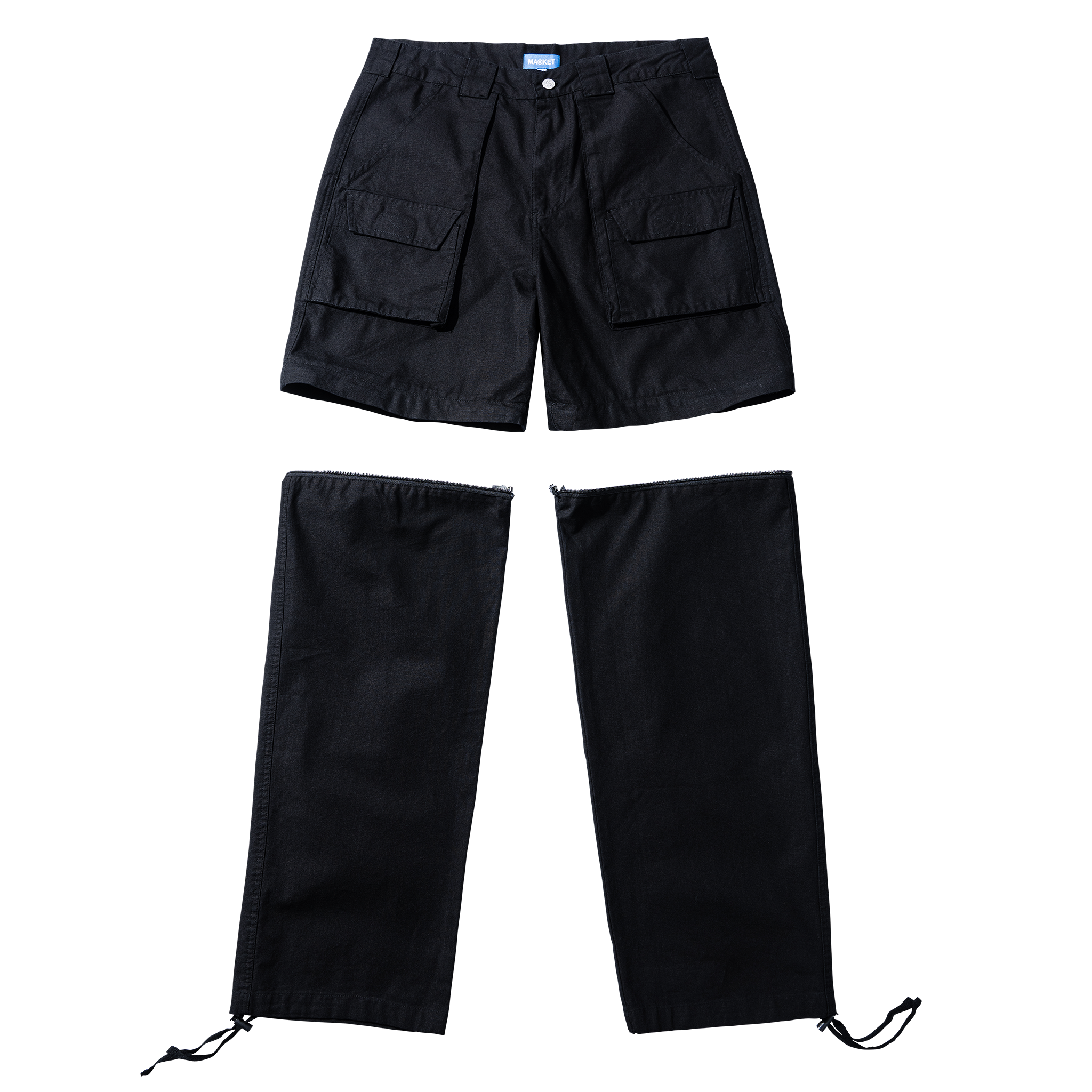 WASHED MORAINE PANTS