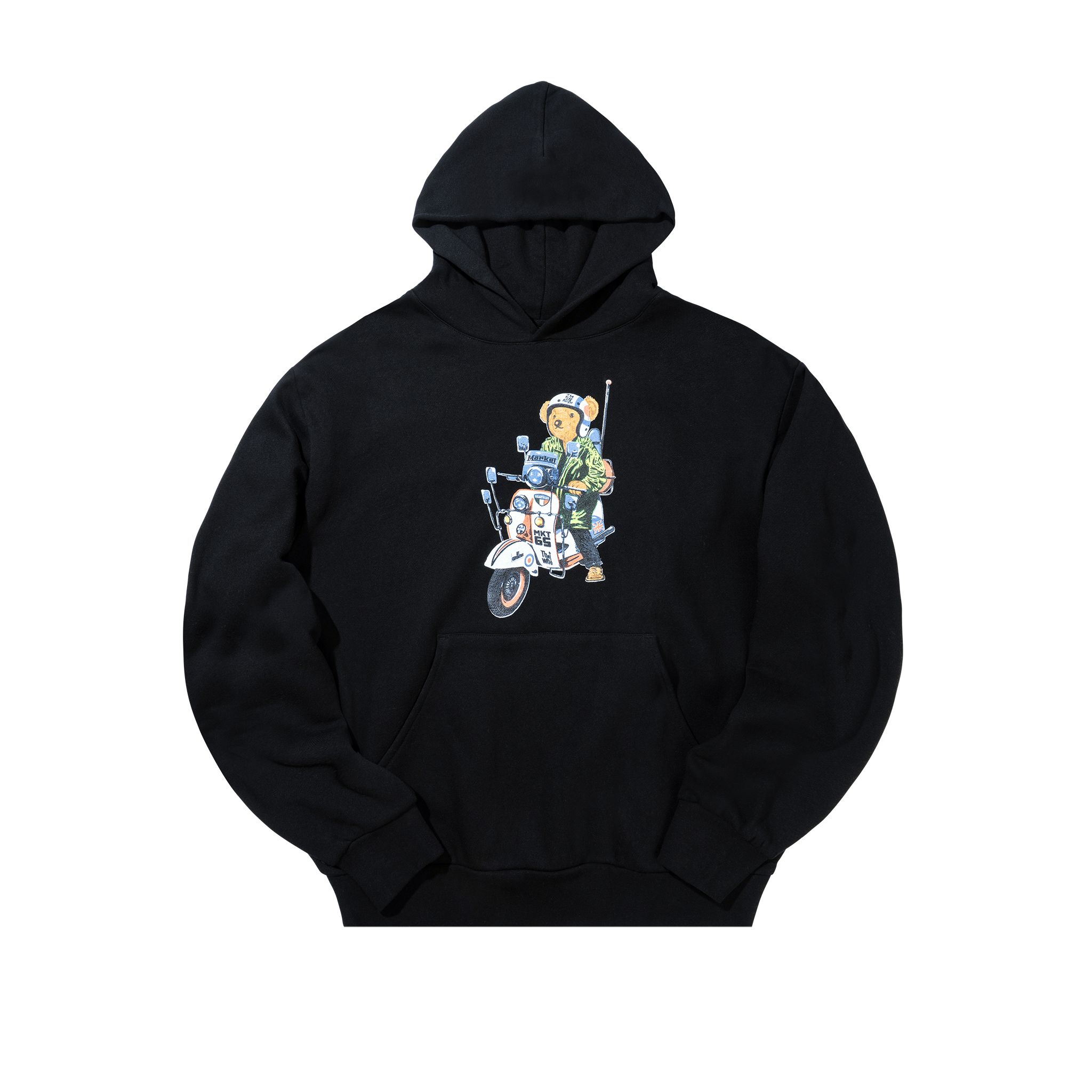 THE WHO X MARKET HIT THE ROAD BEAR HOODIE