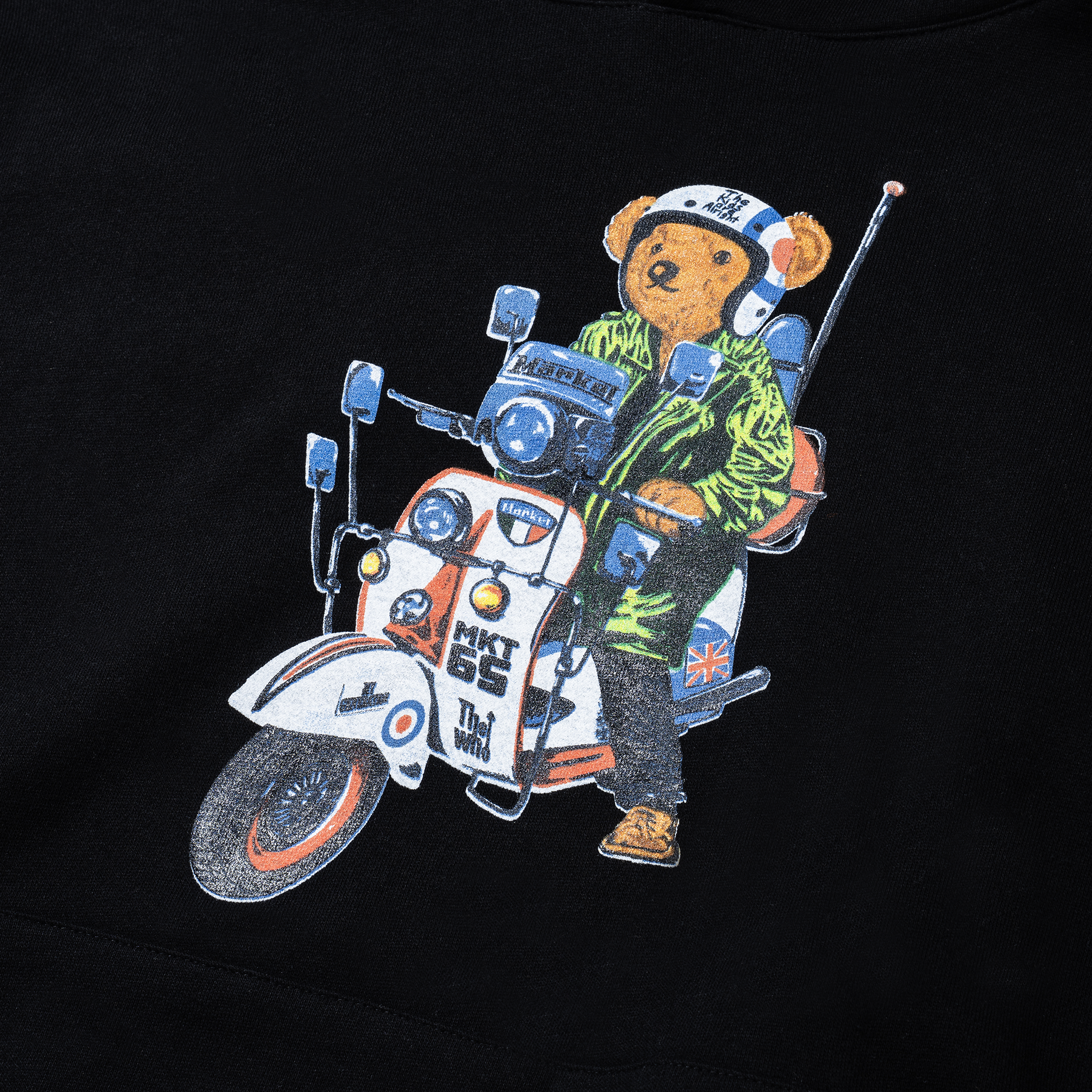 THE WHO X MARKET HIT THE ROAD BEAR HOODIE