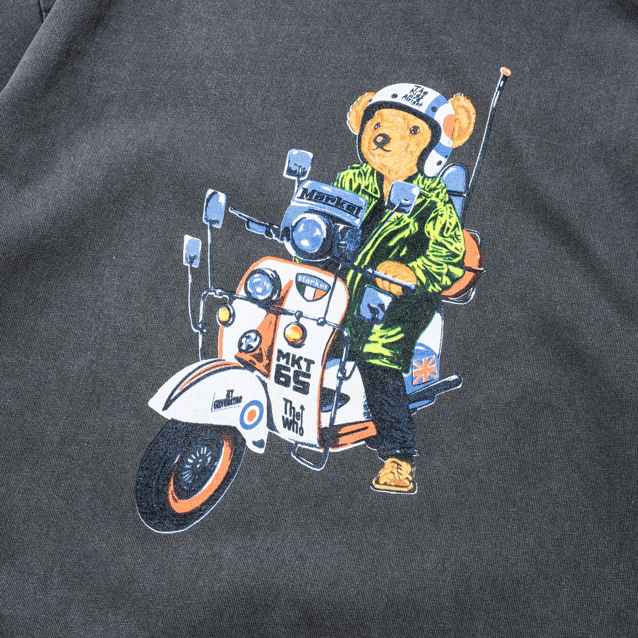 THE WHO X MARKET HIT THE ROAD BEAR T-SHIRT