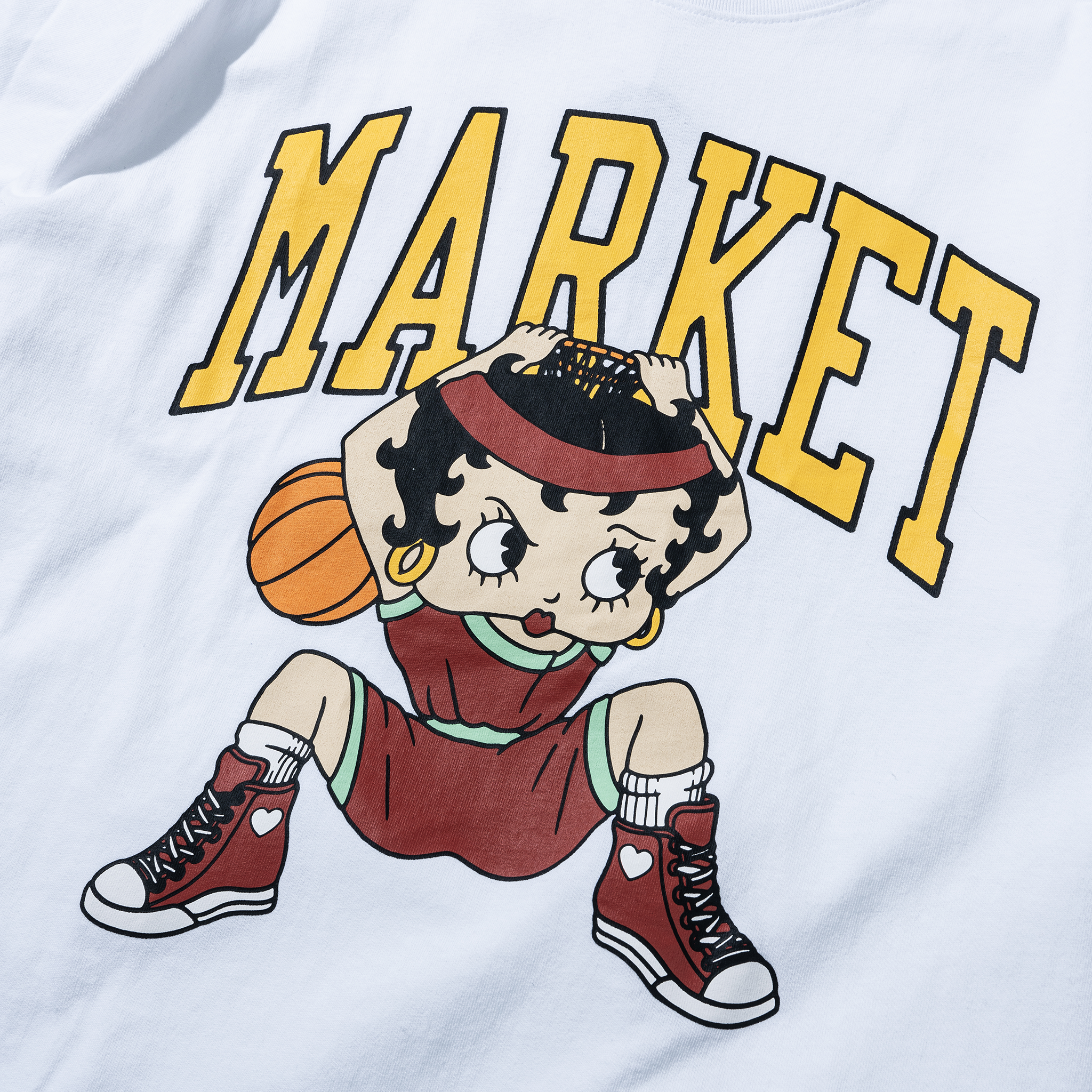 BETTY BOOP DUNKING T-SHIRT