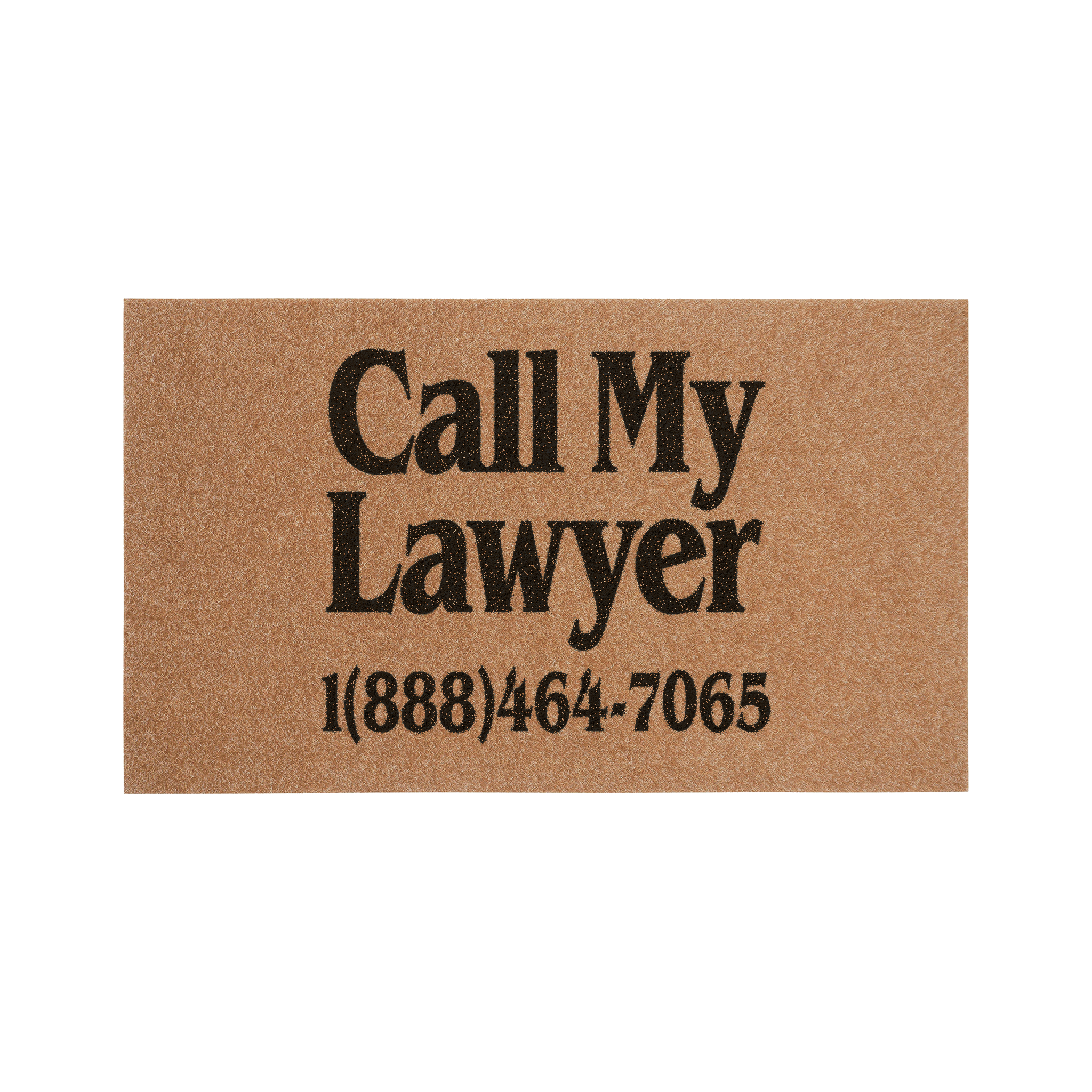 CALL MY LAWYER DOOR MAT