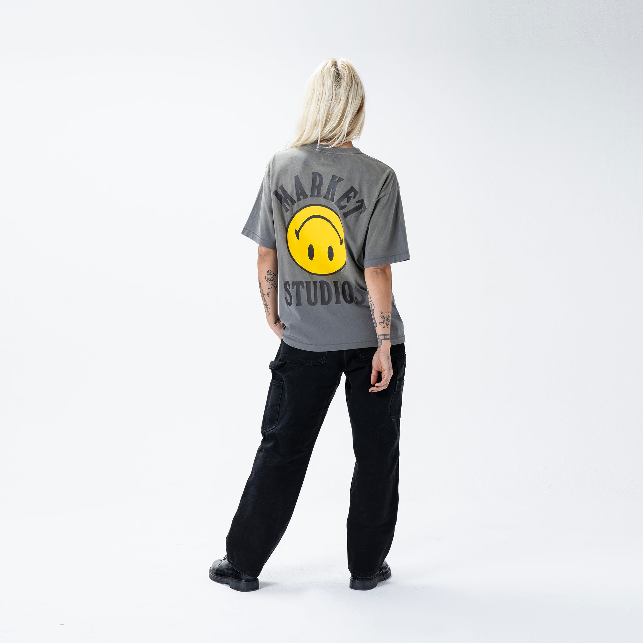 SMILEY LOCKUP T-SHIRT