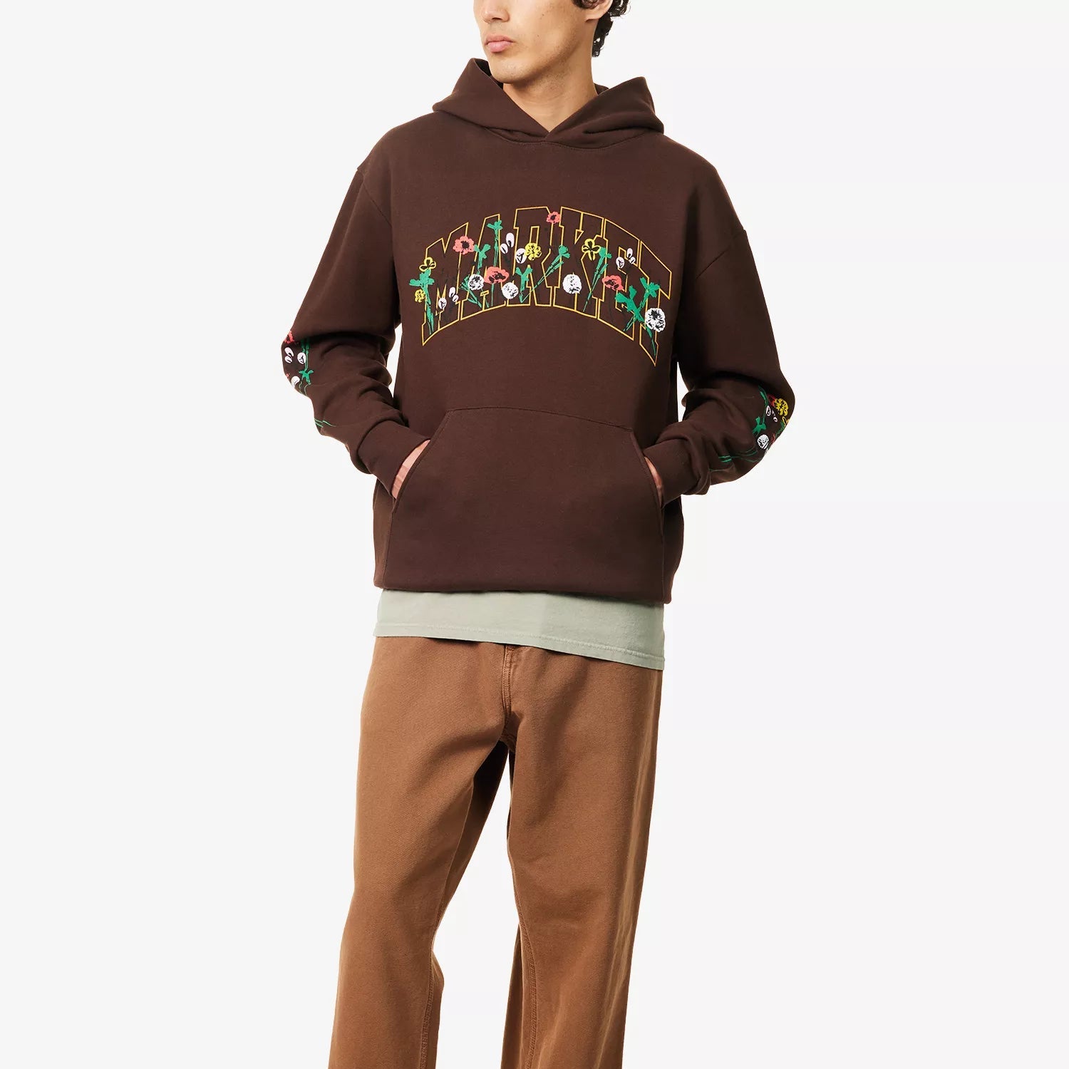 MARKET X LONDON FLOWER MARKET PANSEY HOODIE