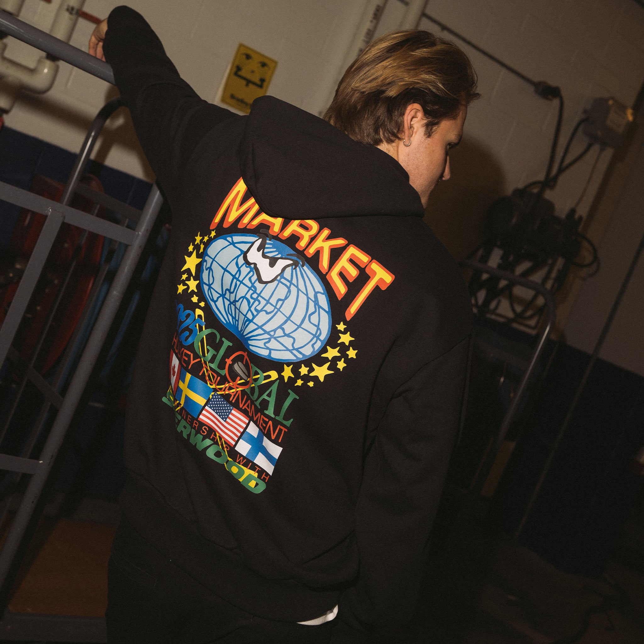 MARKET X SHERWOOD GLOBAL HOODIE