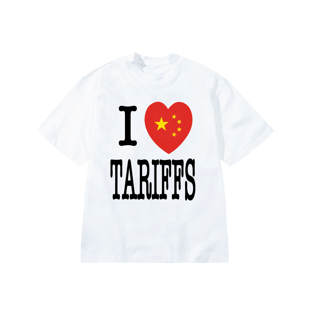 I HEART TARIFFS T-SHIRT