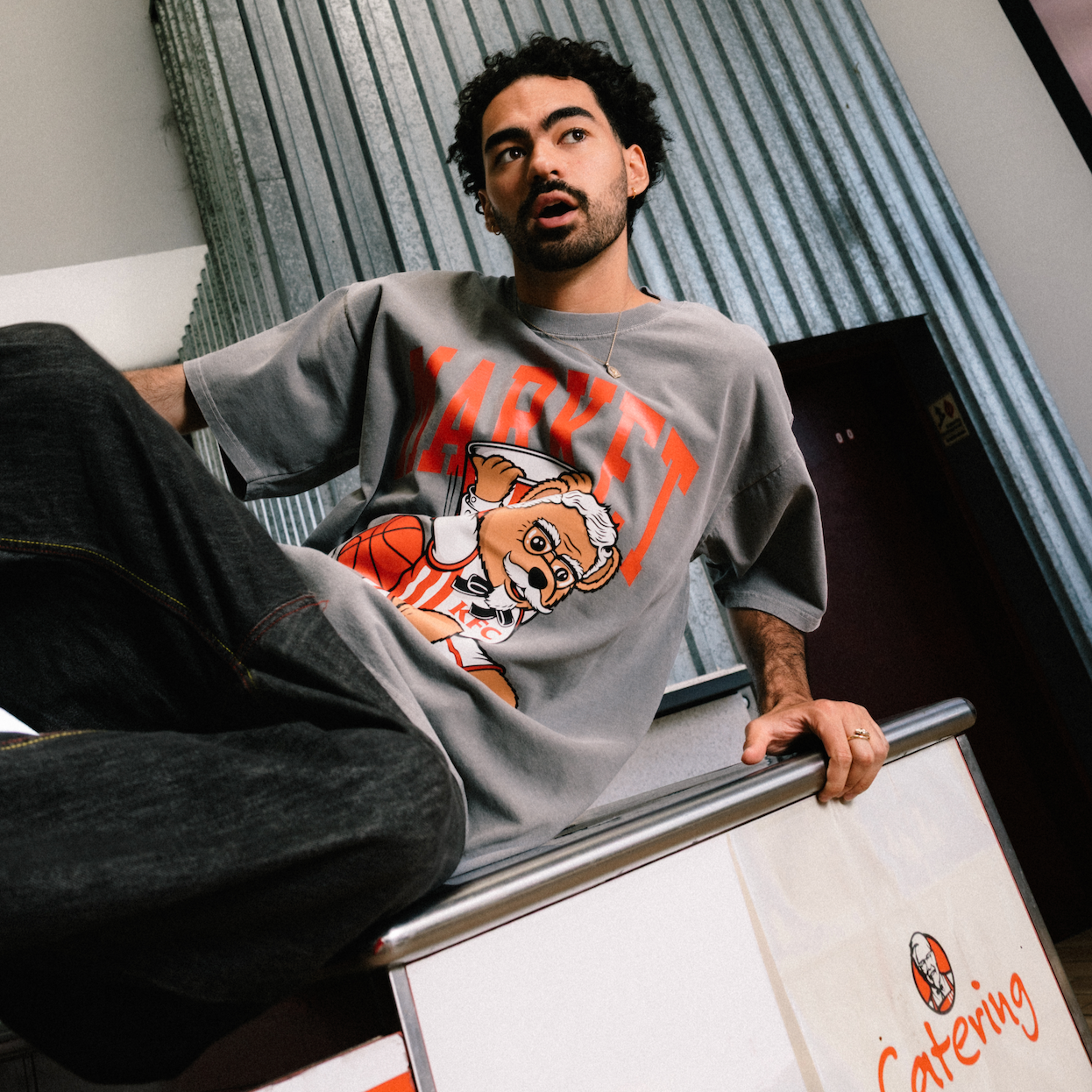 KFC & Market Studios Colonel Dunking T-Shirt