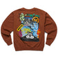 GONE CAMPING WASHED CREWNECK SWEATSHIRT