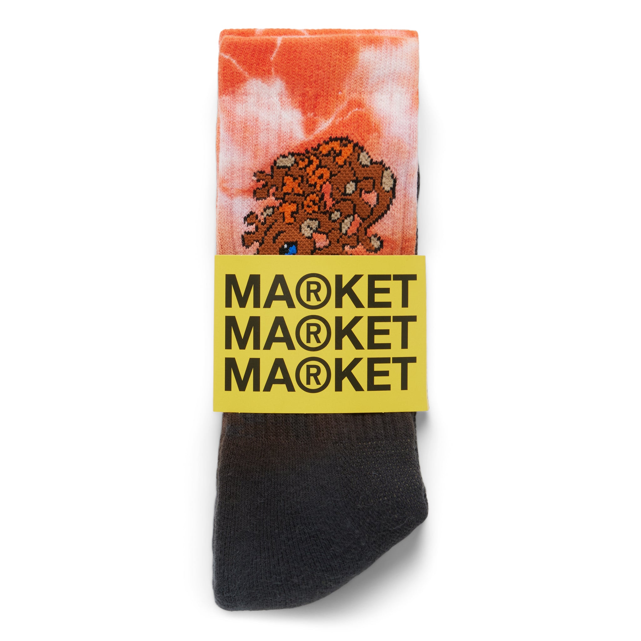 MARKET clothing brand LIZARD TIE DYE SOCKS. Find more graphic tees, socks, hats and small goods at MarketStudios.com. Formally Chinatown Market. 