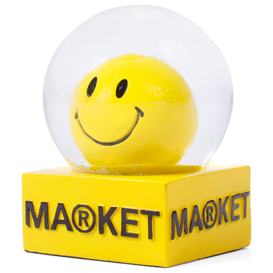 SMILEY HOLIDAY SNOW GLOBE