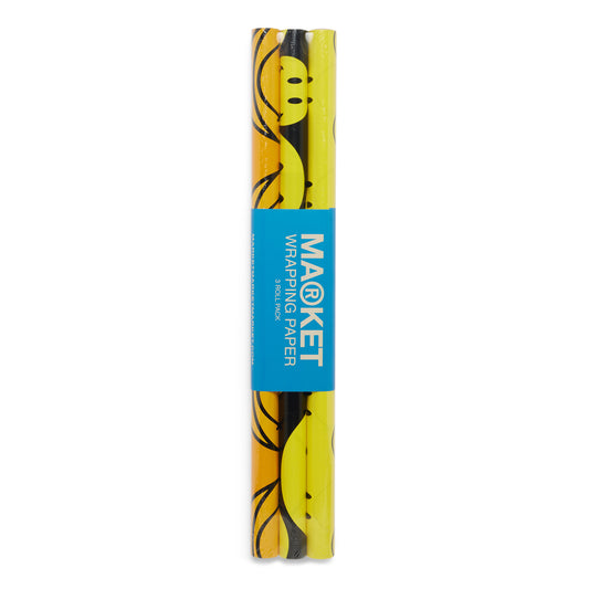 SMILEY GIFT WRAPPING PAPER 3 PACK