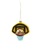 SMILEY BASKETBALL ORNAMENT HOOP
