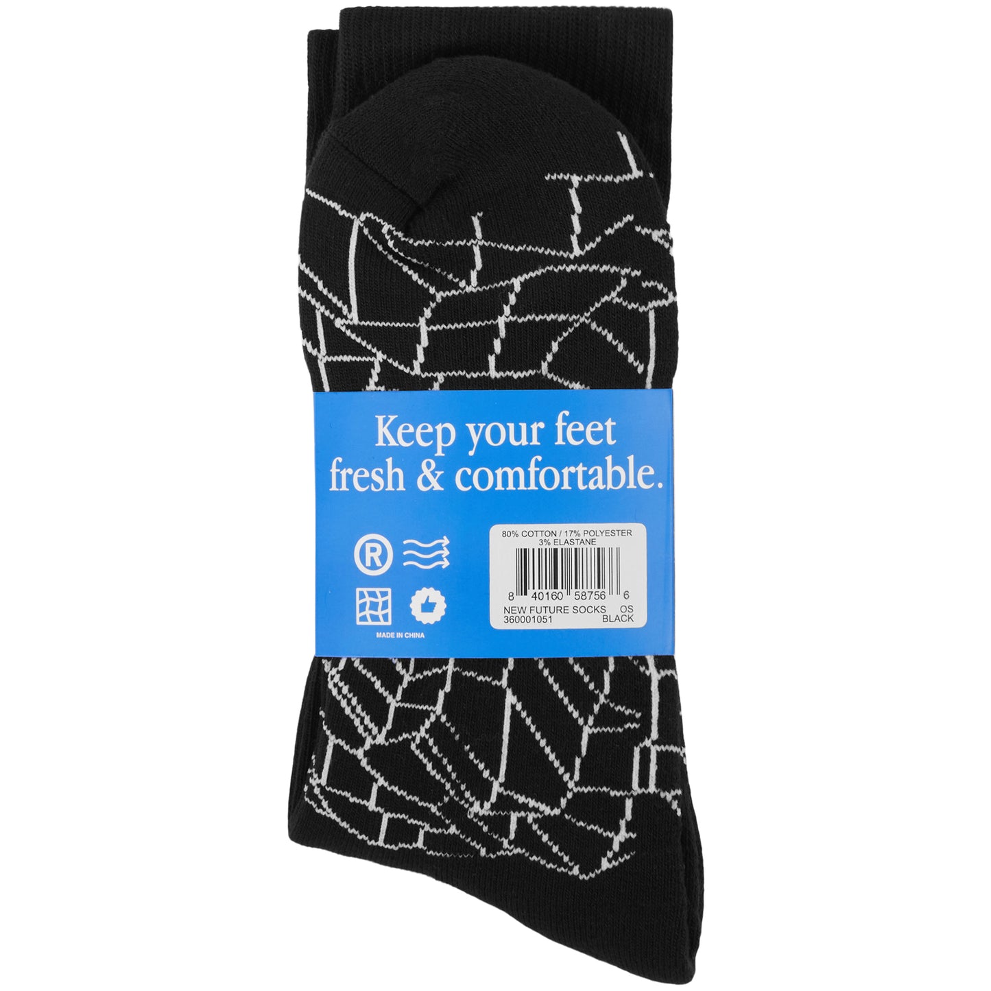 NEW FUTURE JACQUARDED SOCKS