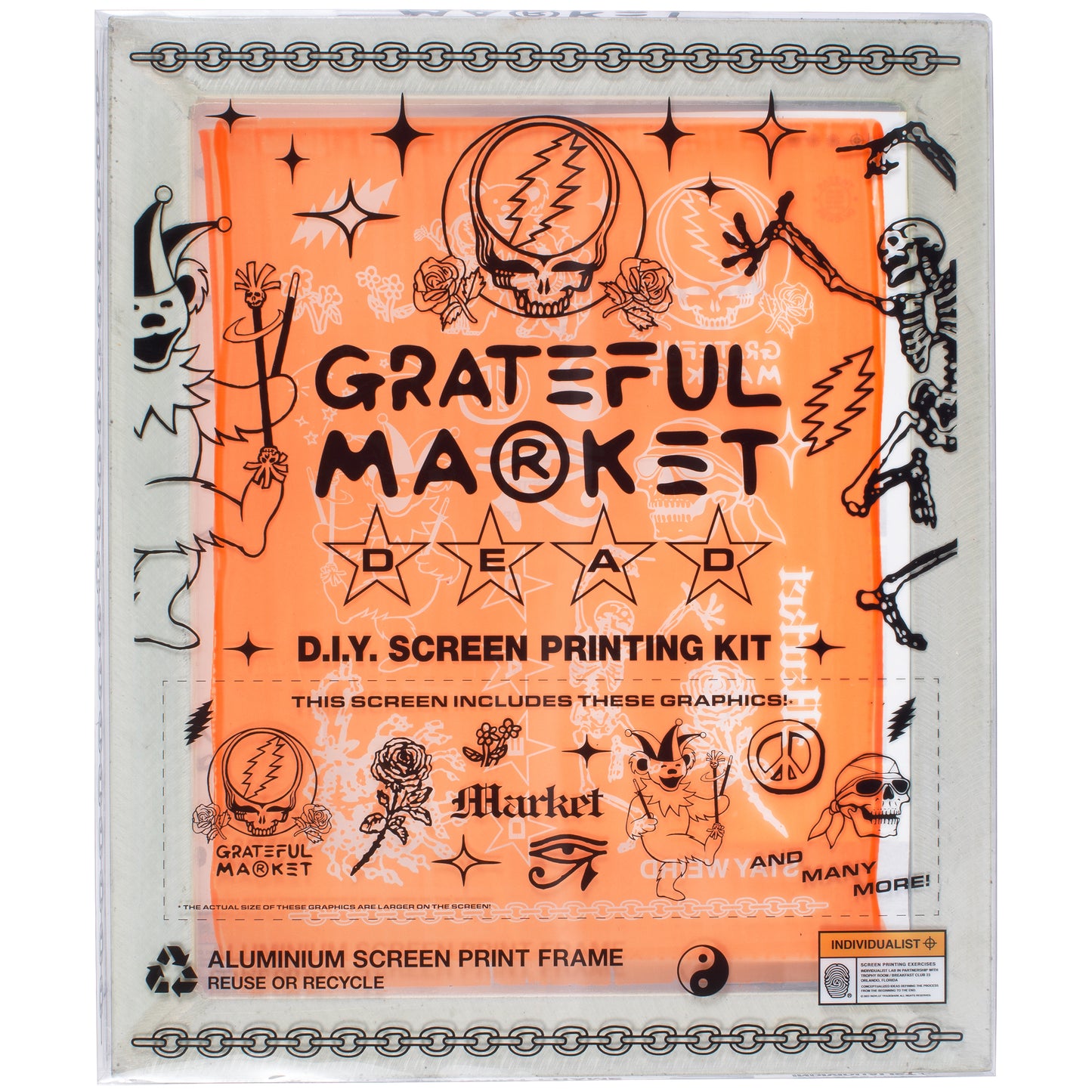 INDVLST Grateful Dead Screenprinting Kit