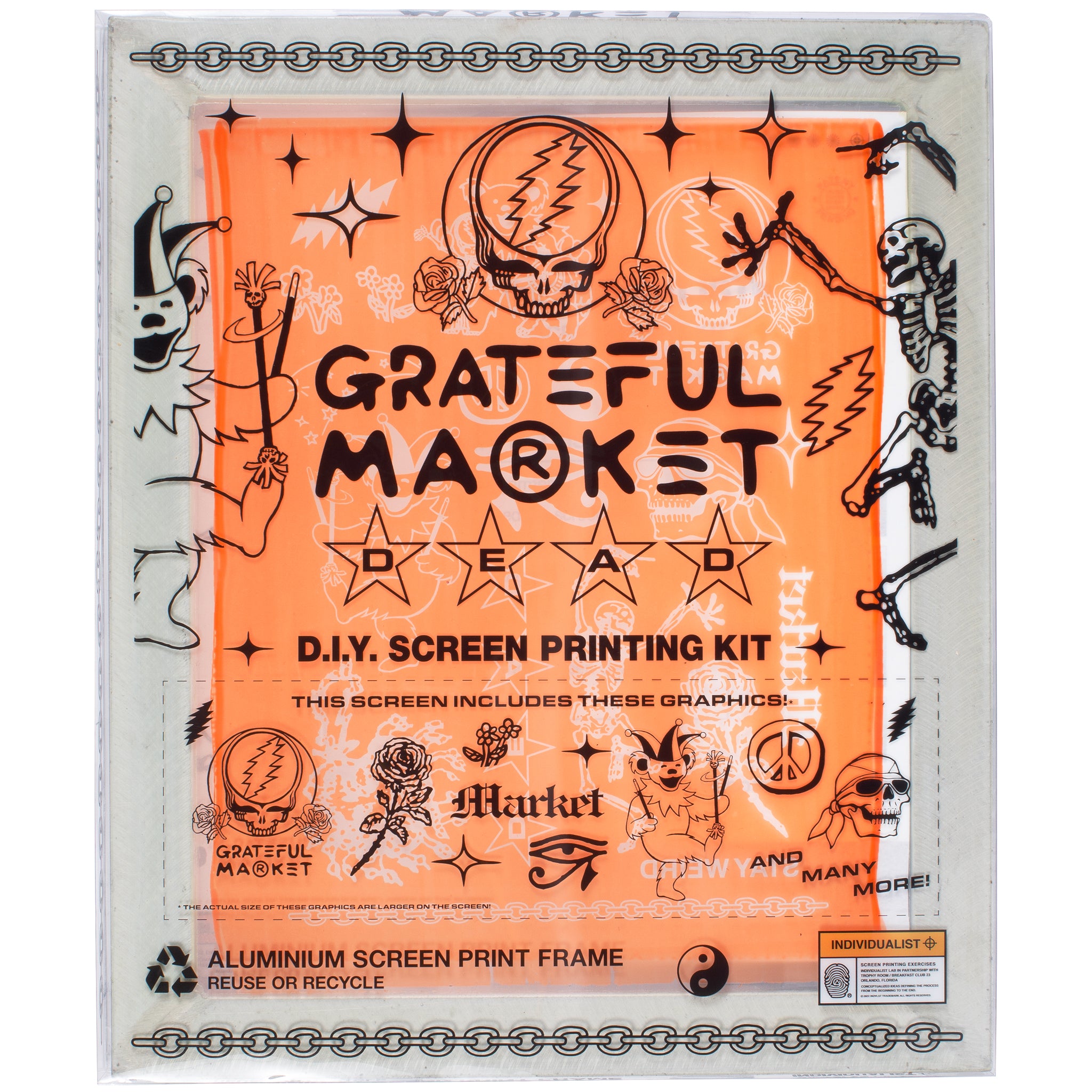 INDVLST GRATEFUL DEAD SCREENPRINTING KIT