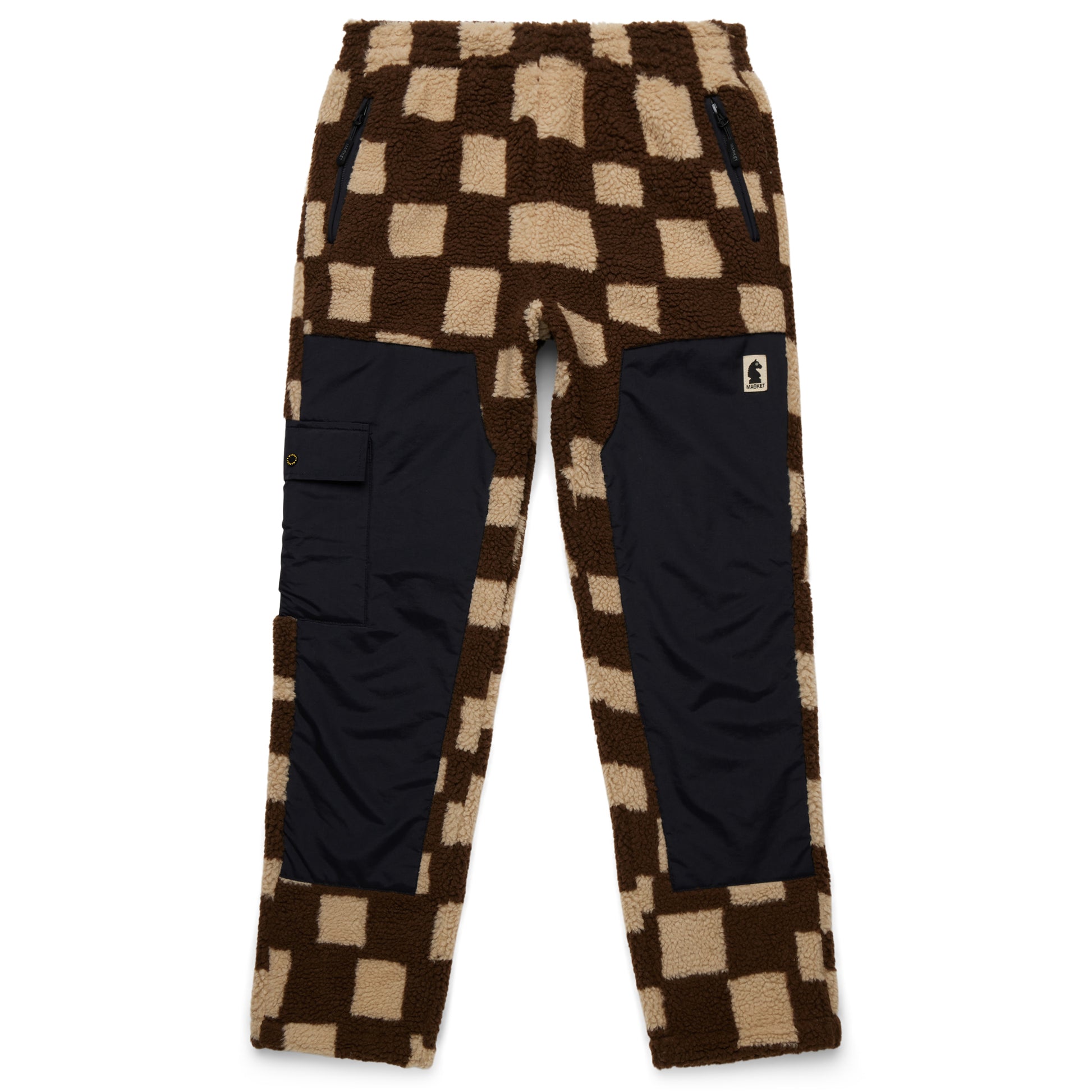 MARKET clothing brand CHESS CLUB JACQUARD SHERPA PANTS. Find more graphic tees, sweatpants, shorts and more bottoms at MarketStudios.com. Formally Chinatown Market. 