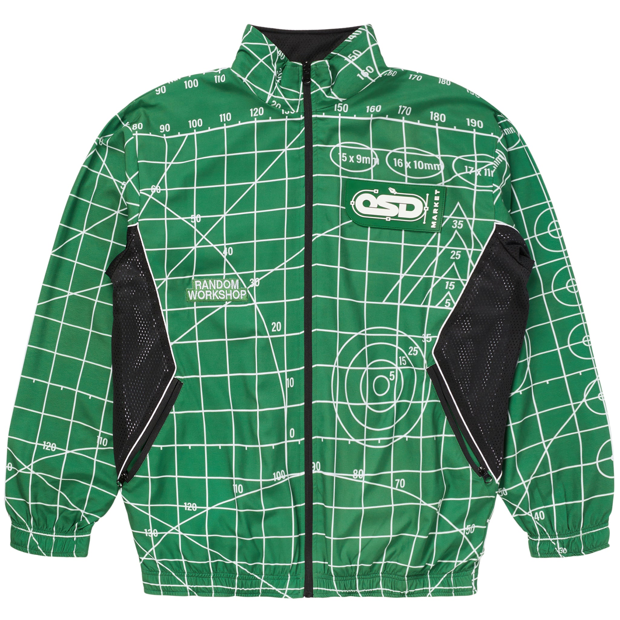 Reversible track store jacket