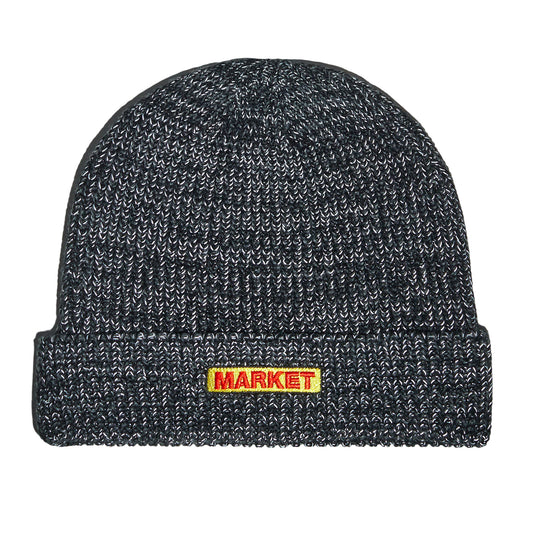 MARKET REFLECTIVE BAR LOGO BEANIE