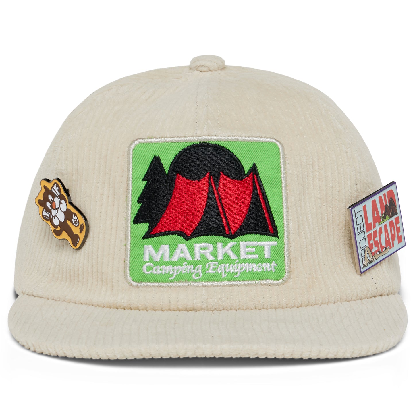 Market clothing brand corduroy snapback hat 