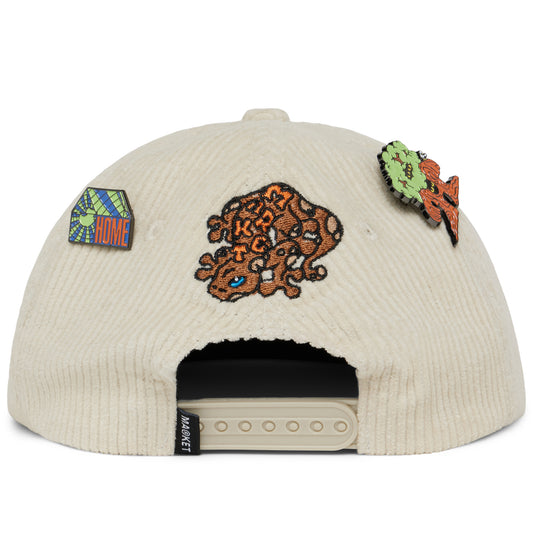 LAND ESCAPE 6 PANEL CORD HAT