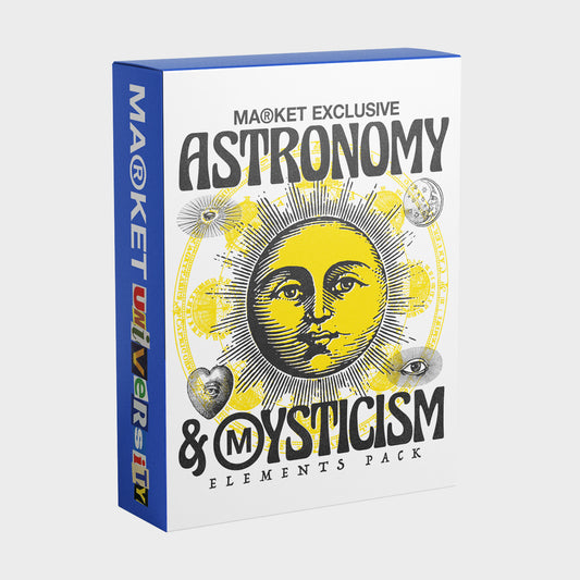 MARKET EXCLUSIVE ASTRONOMY AND MYSTICISM ELEMENTS PACK