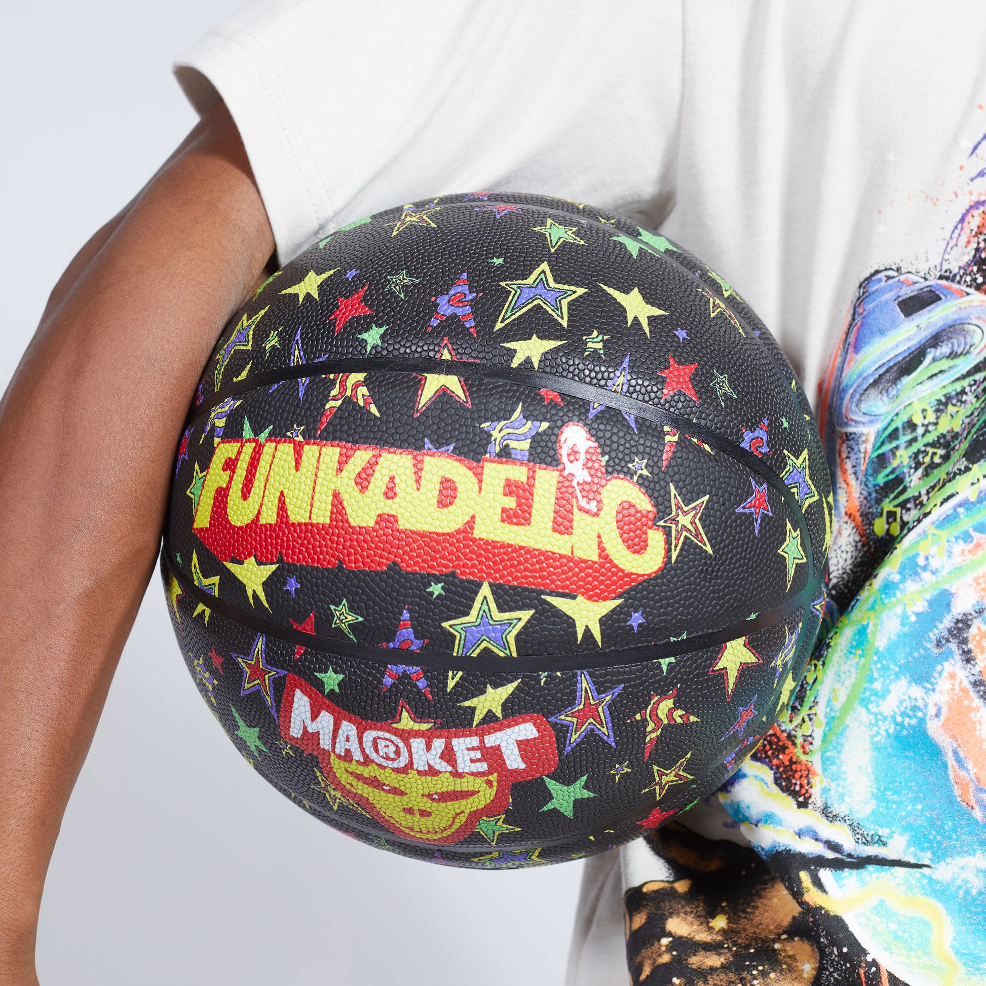 MARKET clothing brand FUNKADELIC MARKET STAR BASKETBALL. Find more basketballs, sporting goods, homegoods and graphic tees at MarketStudios.com. Formally Chinatown Market.