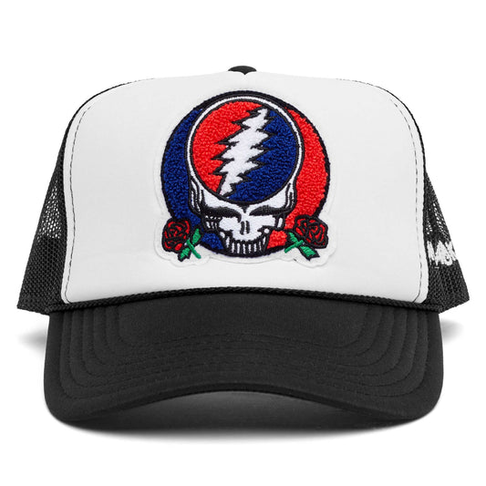 MARKET GRATEFUL DEAD STEALIE ROSE TRUCKER HAT