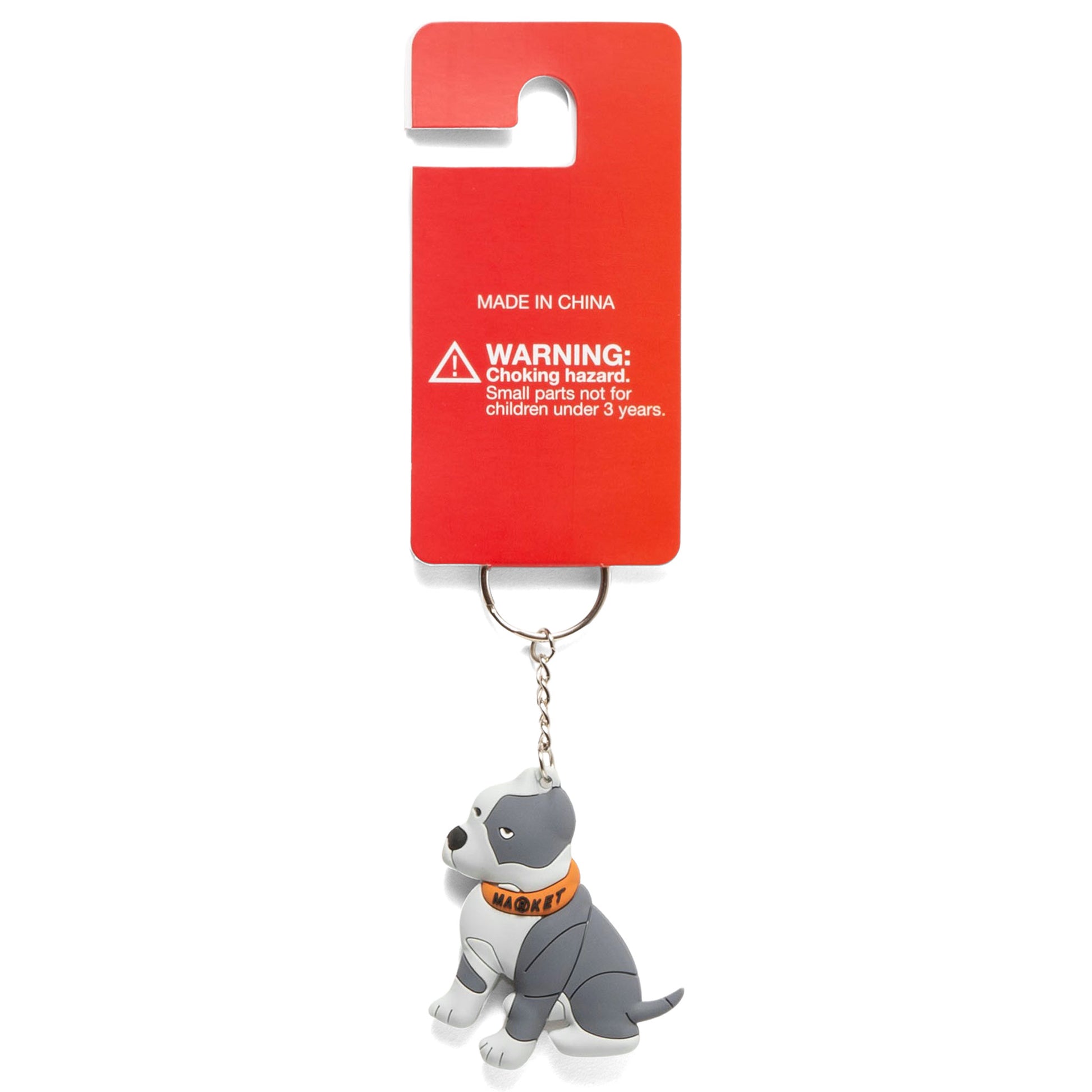 MARKET clothing brand BEWARE DOG KEYCHAIN. Find more graphic tees, socks, hats and small goods at MarketStudios.com. Formally Chinatown Market. 