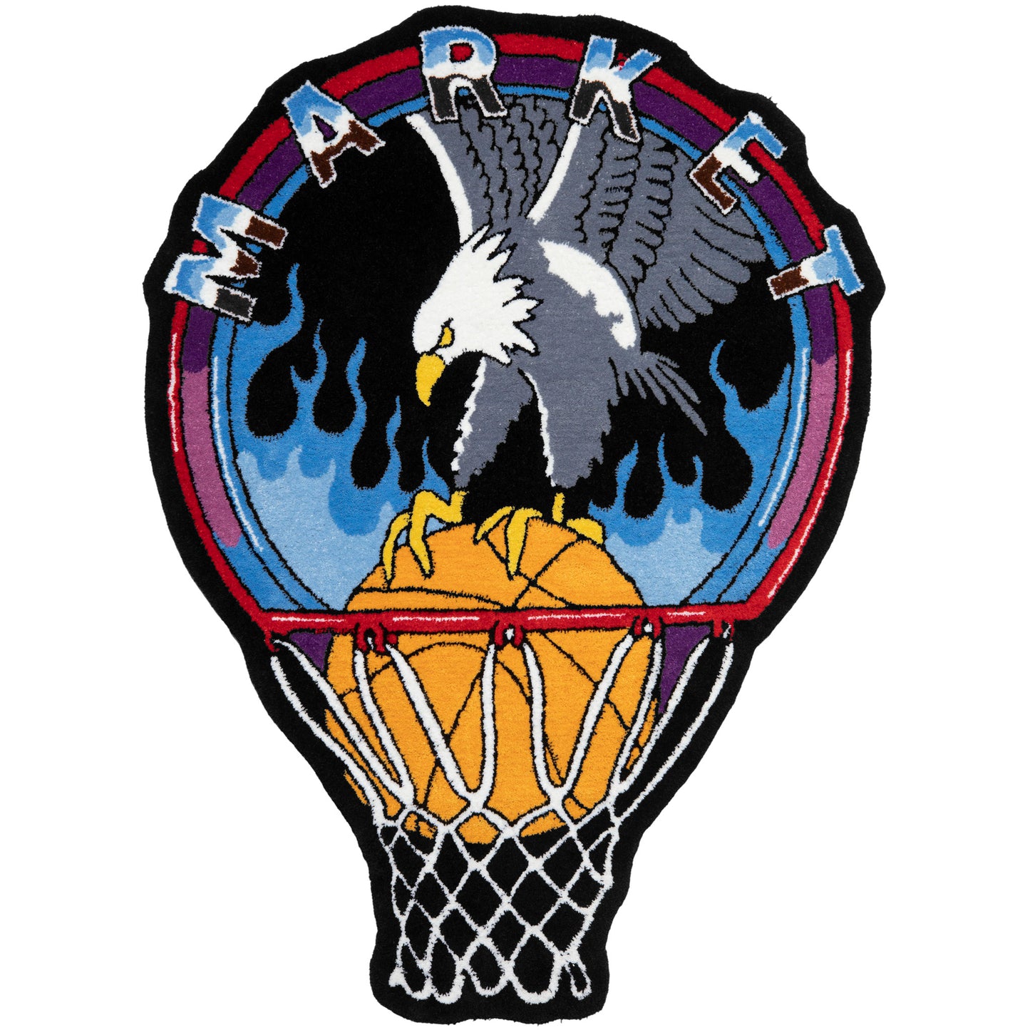 DUNKING EAGLE RUG