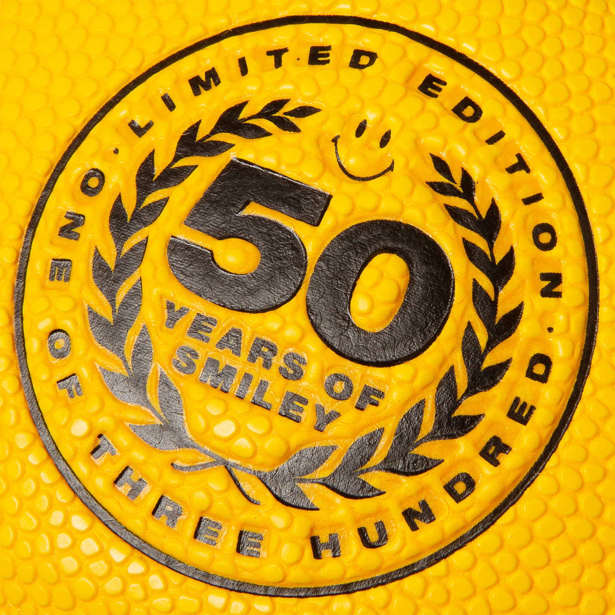 SMILEY 50TH ANNIVERSARY BASKETBALL