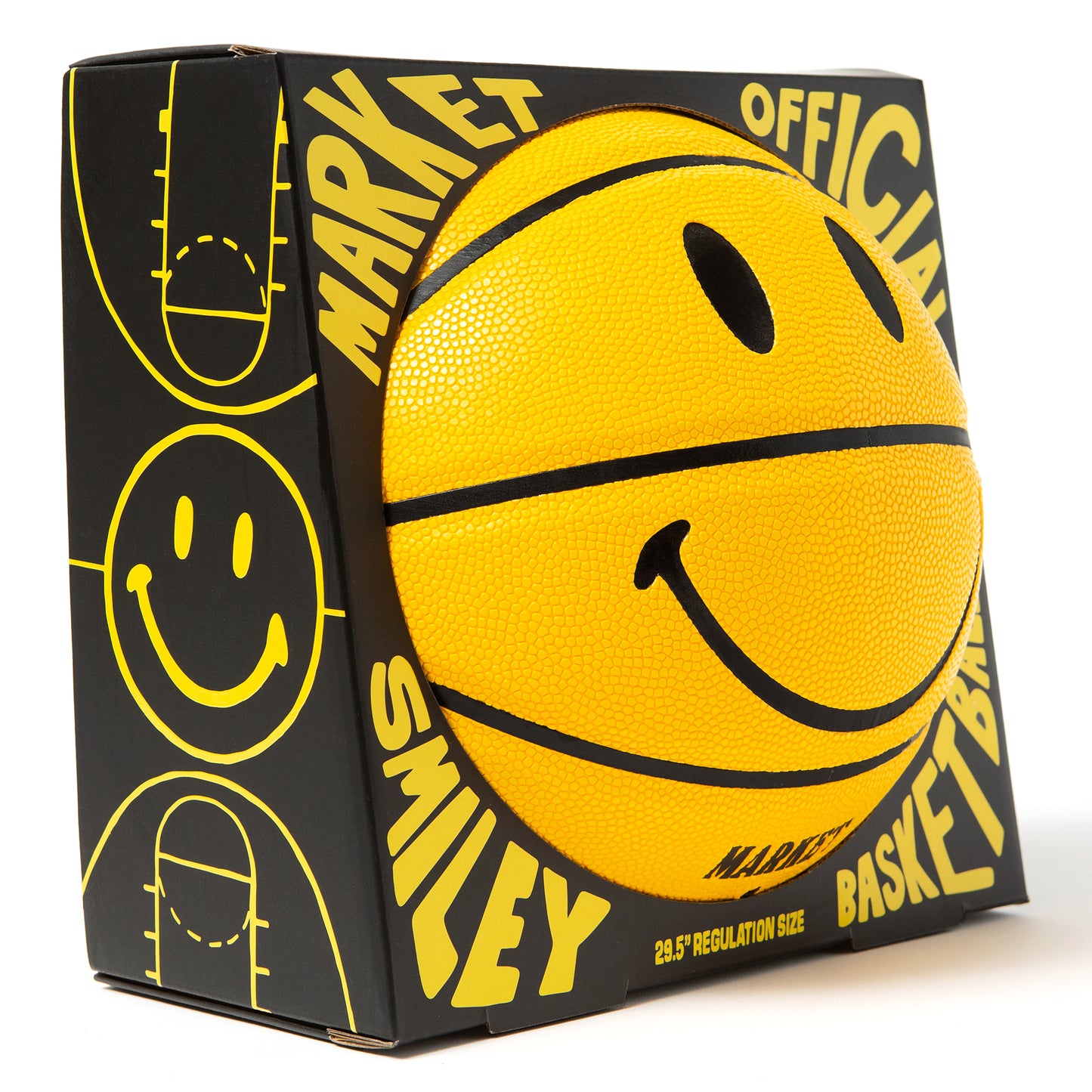 Chinatown Smiley Basketball Jersey - Yellow