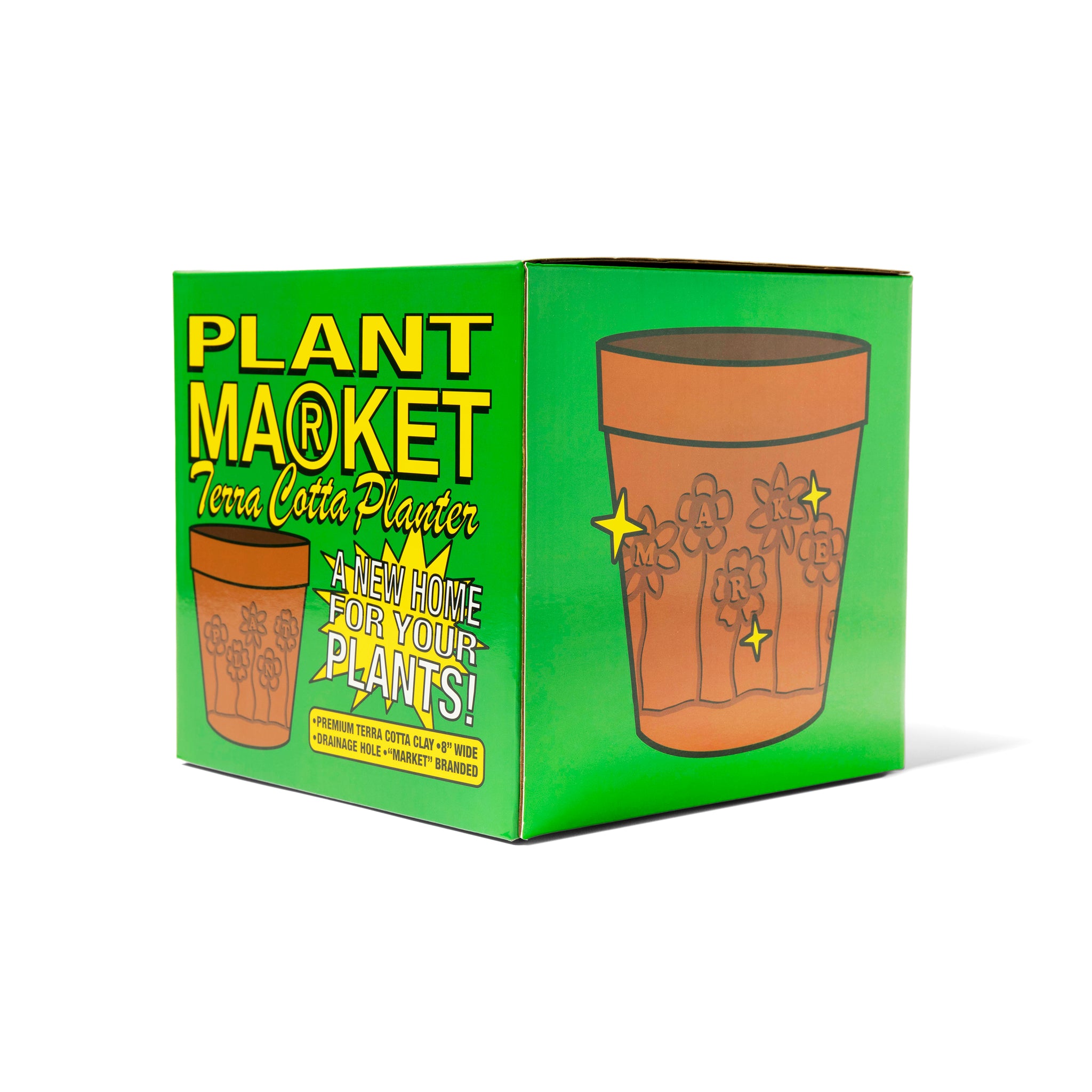 MARKET clothing brand FLOWER POWER TERRA COTTA PLANTER. Find more homegoods and graphic tees at MarketStudios.com. Formally Chinatown Market. 