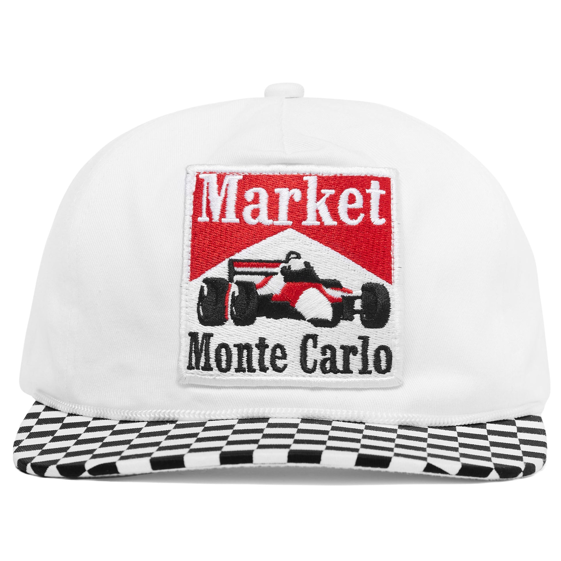 MARKET clothing brand MARKET RACING CHECKERED HAT. Find more graphic tees, hats, beanies, hoodies at MarketStudios.com. Formally Chinatown Market. 